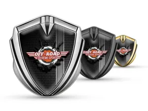 Car Badges Luxury Finish Alloy Metal Design